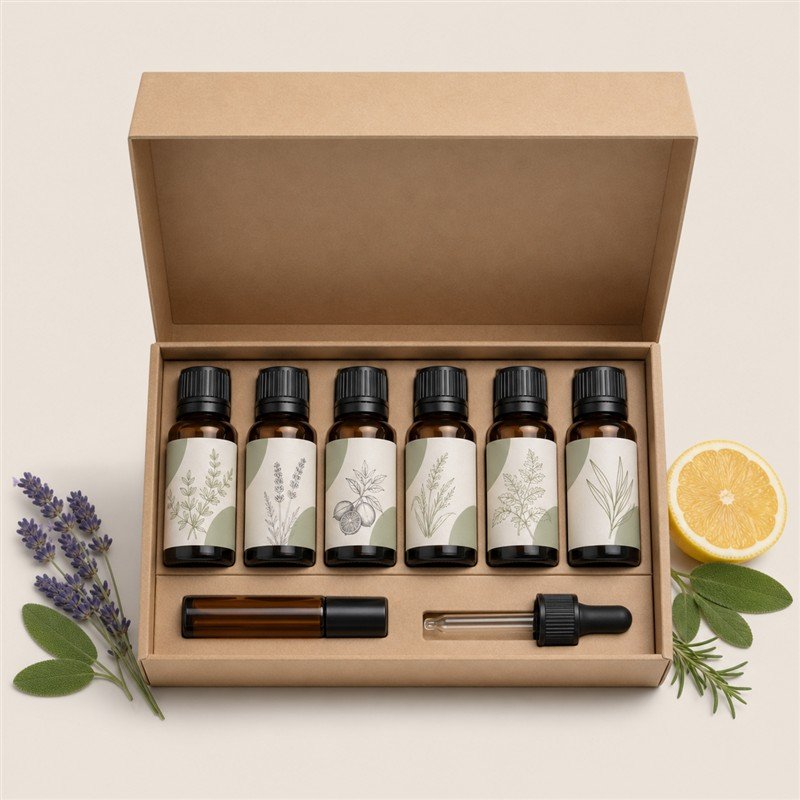DIY Handmade Raw Material Oil Set