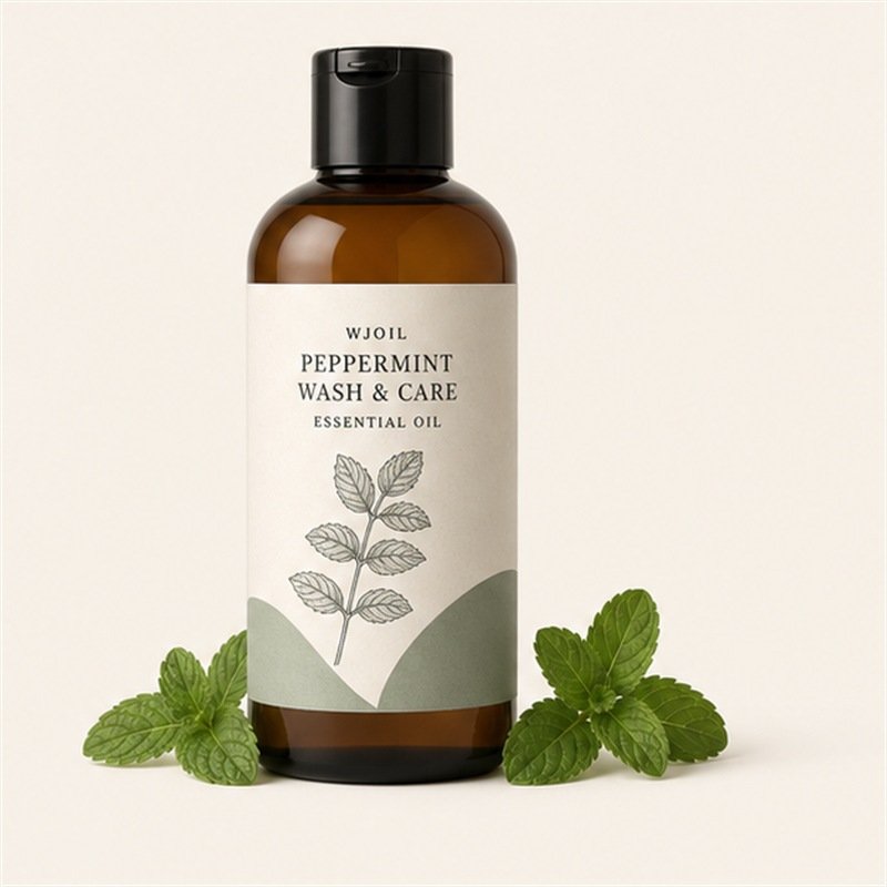 a-Peppermint Oil for Washing and Care Products