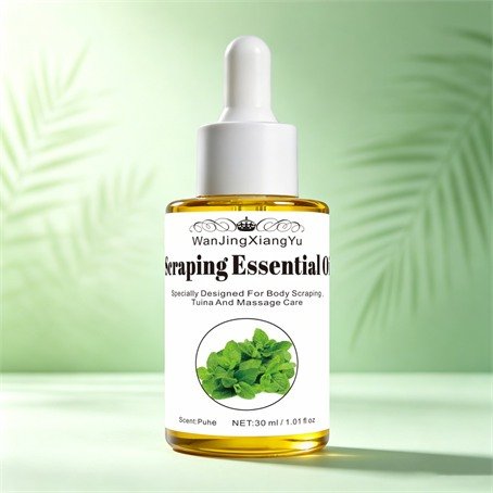 Scraping Essential Oil